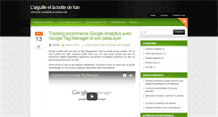 Desktop Screenshot of blog-webanalytics.fr